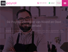 Tablet Screenshot of go2payroll.nl